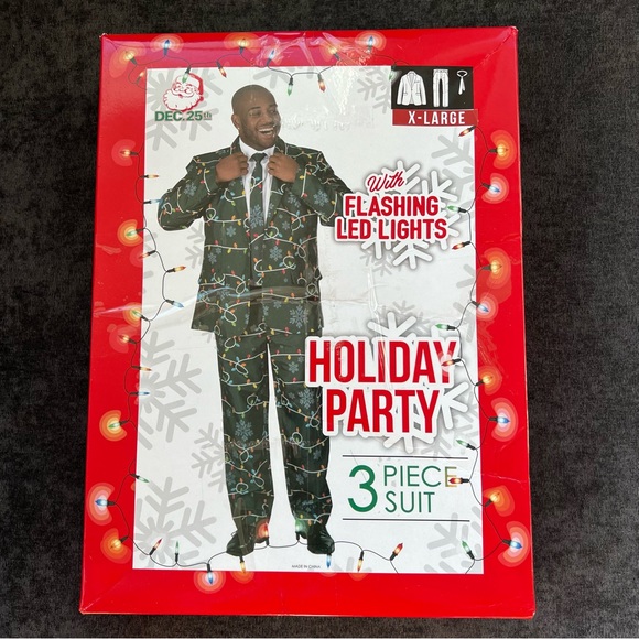 NIB Life of the Party 3 Piece Christmas Suit - Picture 13 of 14